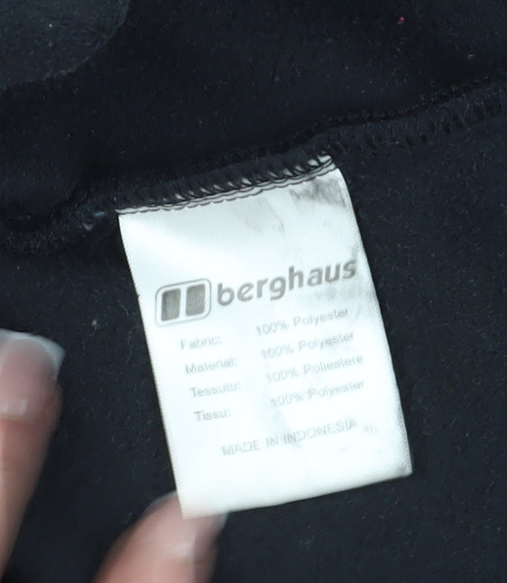 Berghaus Women’s Black Fleece Jacket Size 12