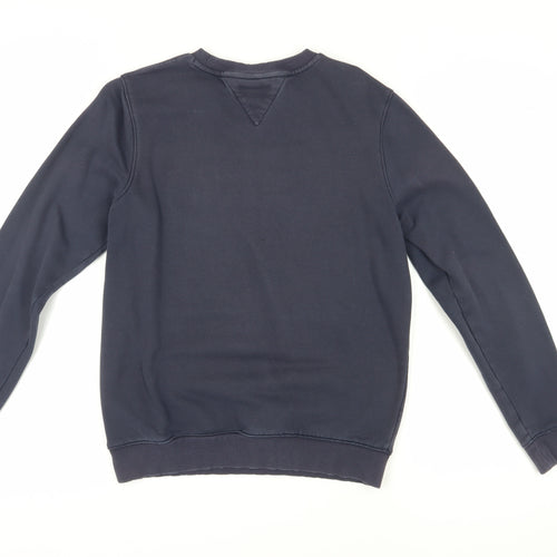 Tommy Hilfiger Men's Blue Logo Sweatshirt Size 164
