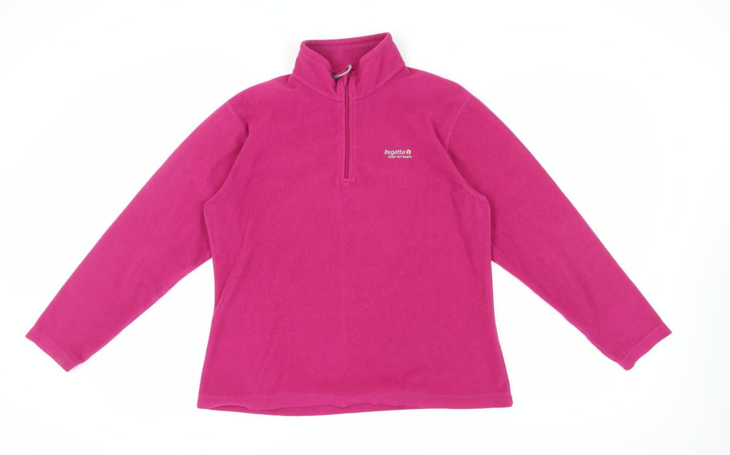 Regatta Women's Pink Fleece Pullover Sweatshirt Size 14