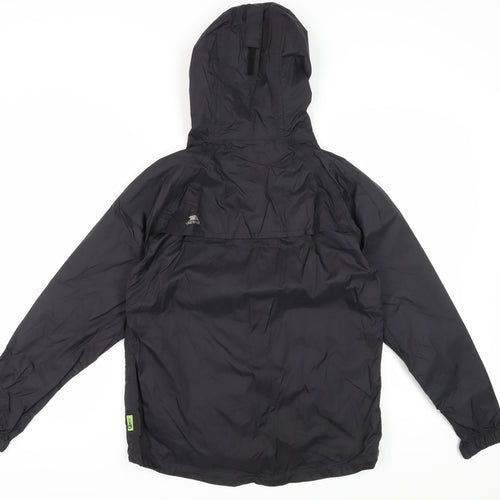 Trespass Men's Black Windbreaker Jacket 2XS Casual Outdoor