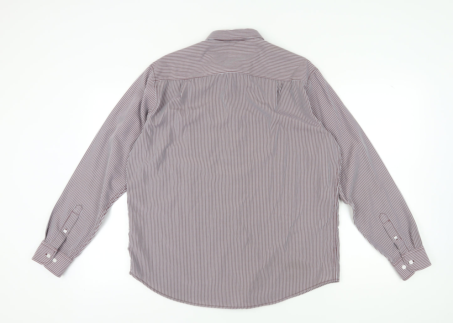 James Pringle Men's Multicoloured Striped Shirt L