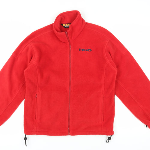 Regatta Men's Red Fleece Jacket - Size 32, Outdoor Basic