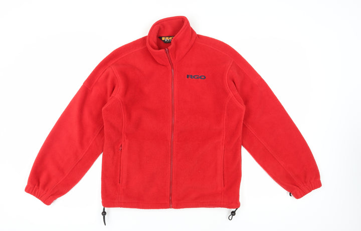 Regatta Men's Red Fleece Jacket - Size 32, Outdoor Basic