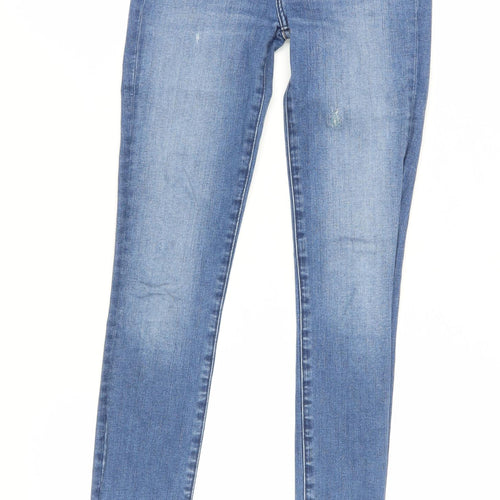 Abercrombie & Fitch Women's Blue Skinny Jeans, 2XS