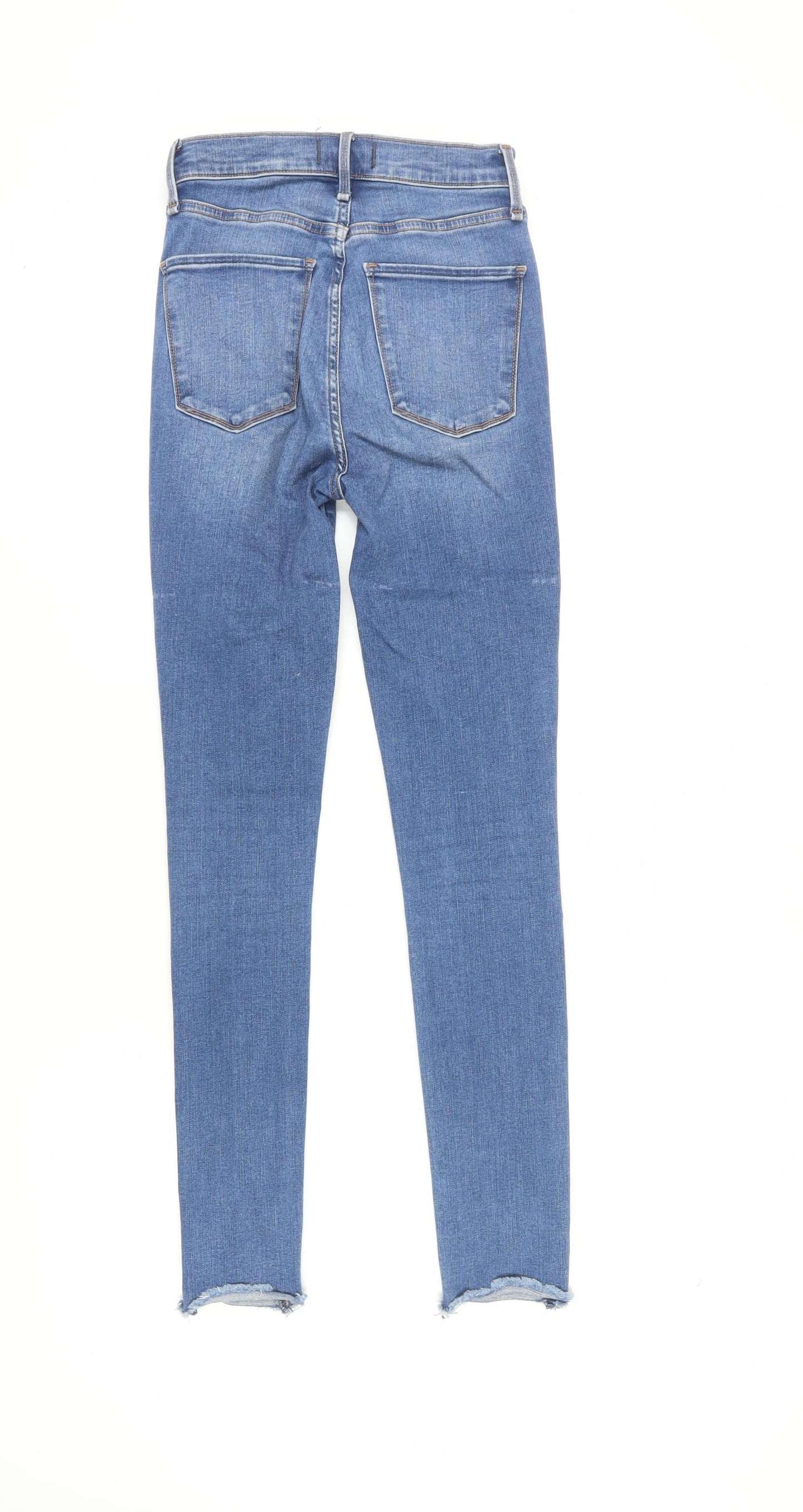 Abercrombie & Fitch Women's Blue Skinny Jeans, 2XS