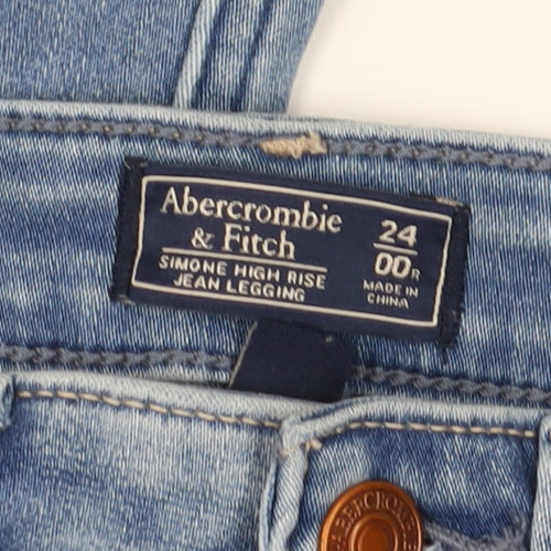 Abercrombie & Fitch Women’s Blue Jegging in Size 24