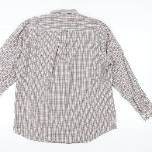 Ben Sherman Men's Multicoloured Plaid Shirt L