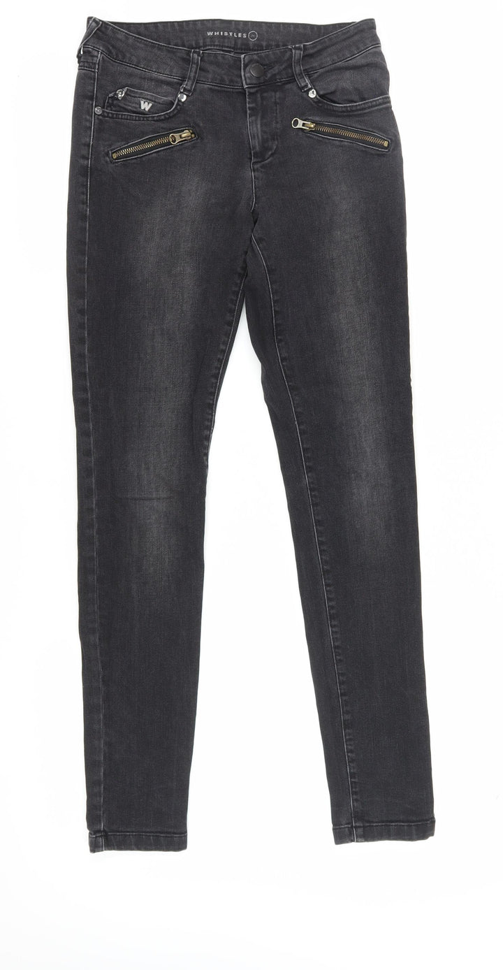 Whistles Women's Black Skinny Jeans - Slim Fit W26