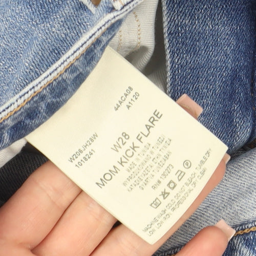 Wrangler Women's Blue Flared Jeans Size M