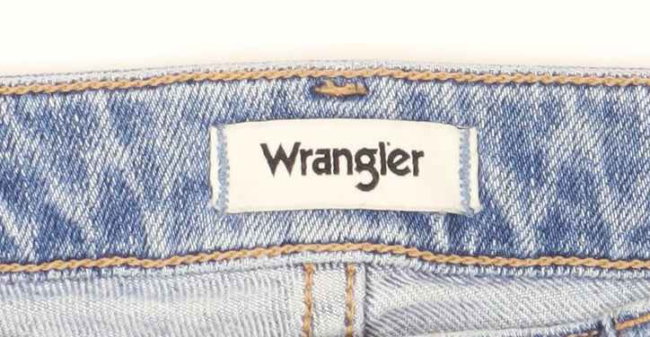 Wrangler Women's Blue Flared Jeans Size M