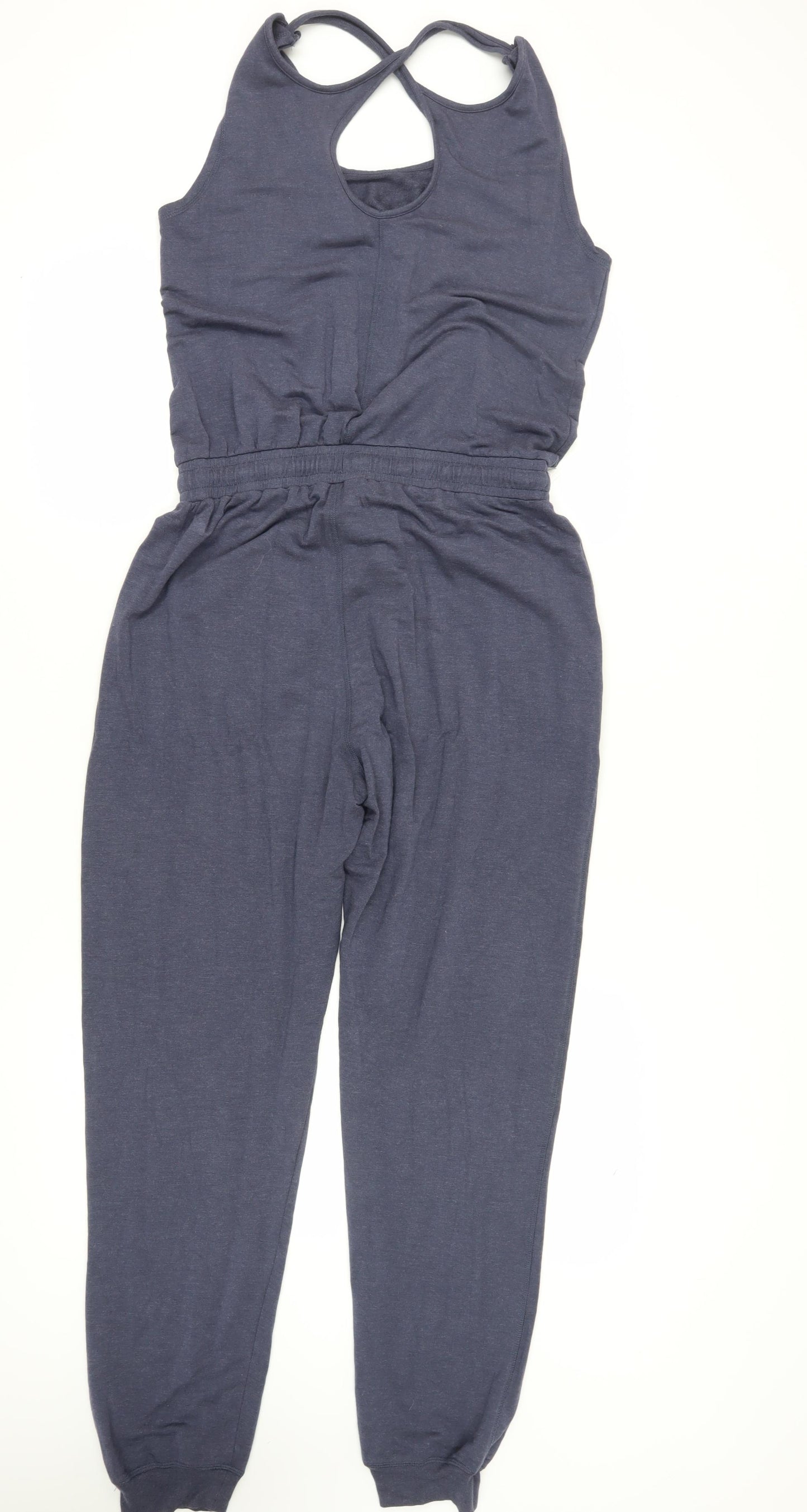 Weird Fish Women's Blue Jumpsuit Size 10 Relaxed Fit
