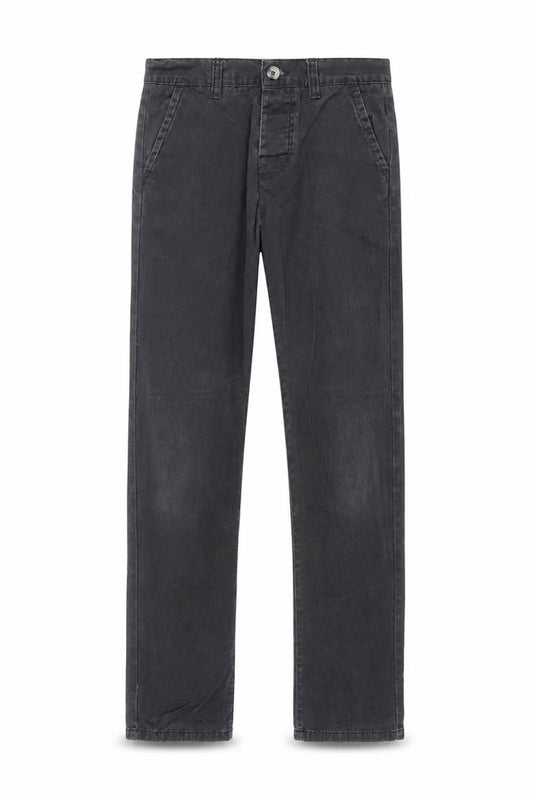 Front view of Kangol boys’ black trousers, size 11-12y regular fit