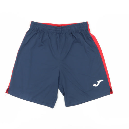 Joma Boys Blue XS Athletic Shorts, Breathable Sportswear