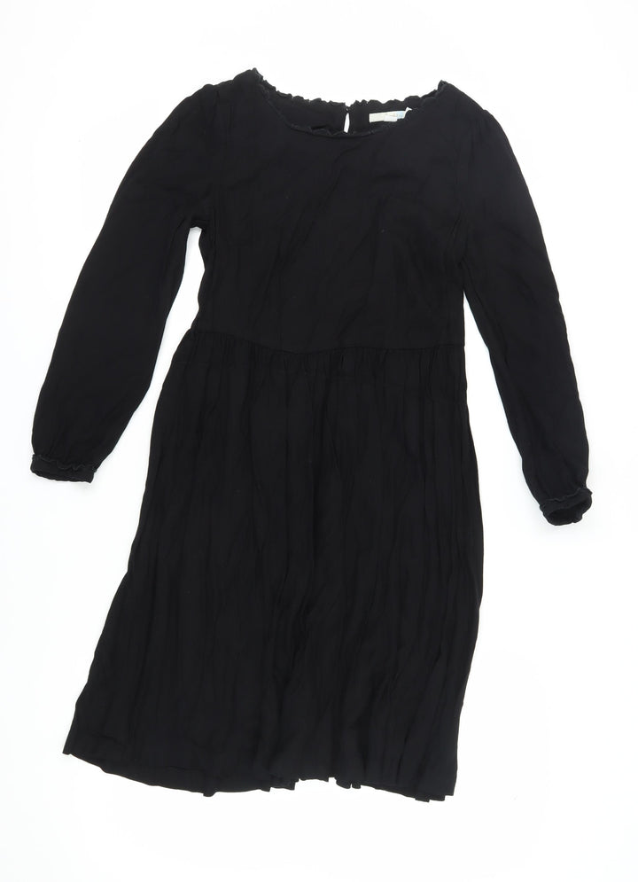 Boden Women's Black A-Line Dress - Size 10