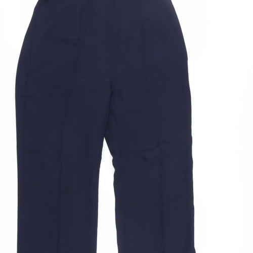 Ted Baker Women’s Ivory & Blue Strapless Jumpsuit UK 6