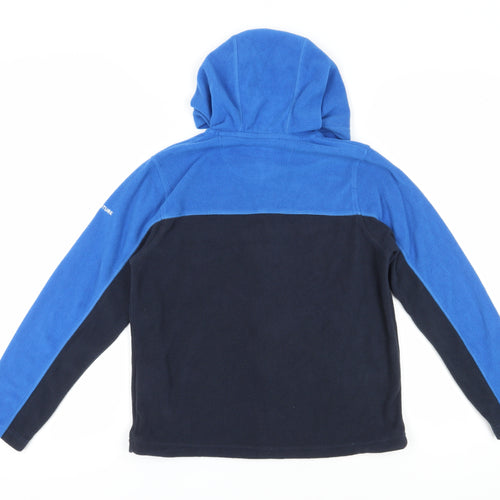Regatta Boys Blue Fleece Hooded Jacket - Size 11