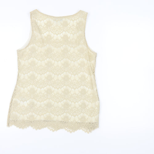 Banana Republic Women's Beige Camisole Tank S