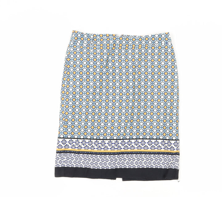Van Heusen Women's Multicoloured Pencil Skirt Size 4
