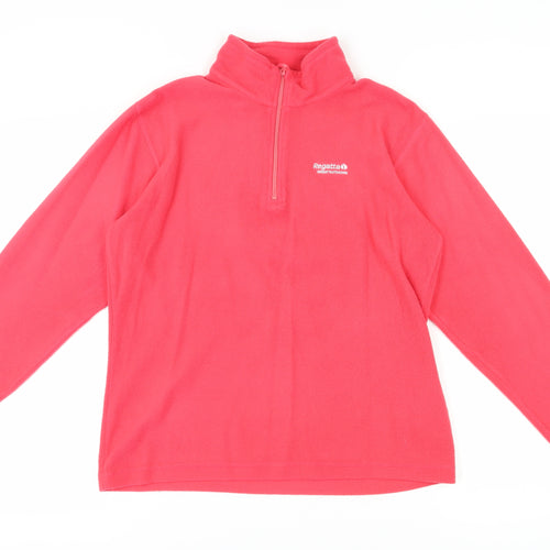 Regatta Women's Pink Fleece Sweatshirt, Size 10