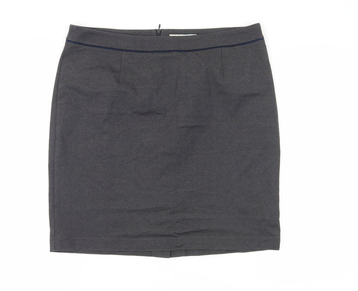 Boden Women's Grey Pencil Skirt, Knee Length, Size 12