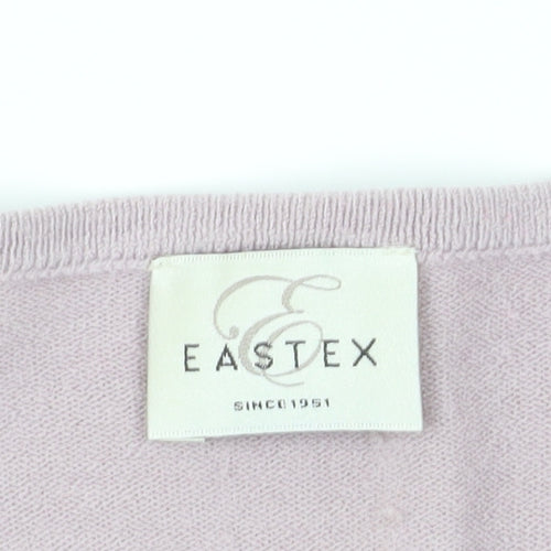 Eastex Women’s Beige 3/4 Sleeve Pullover Jumper