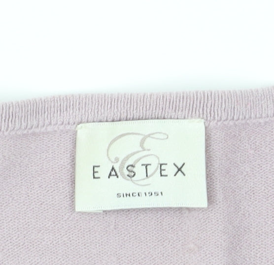 Eastex Women’s Beige 3/4 Sleeve Pullover Jumper