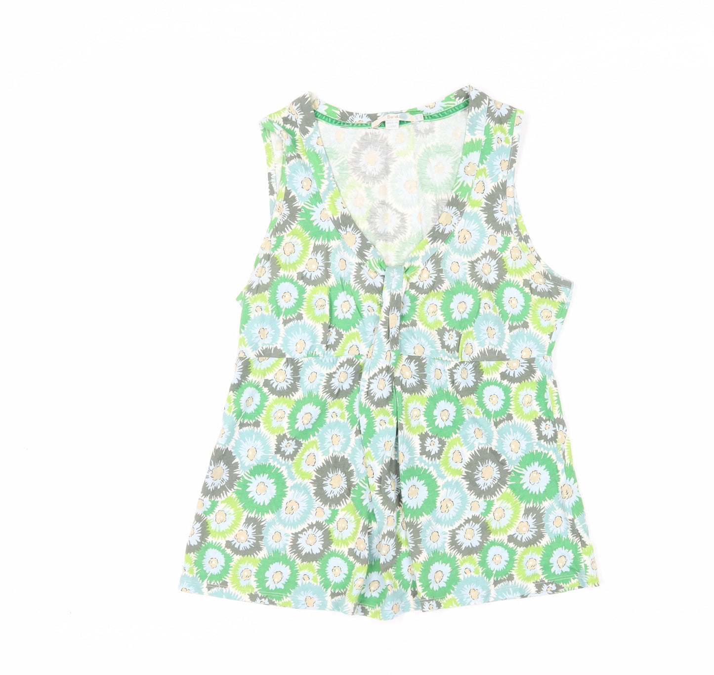 Boden Women's Multicoloured Floral Tank - Size 12