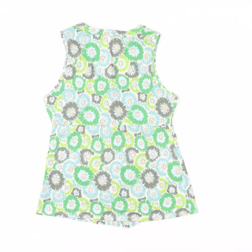 Boden Women's Multicoloured Floral Tank - Size 12