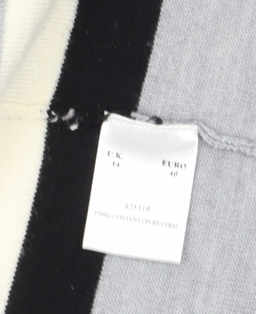 Eastex Women's Multicoloured Cardigan Size 14