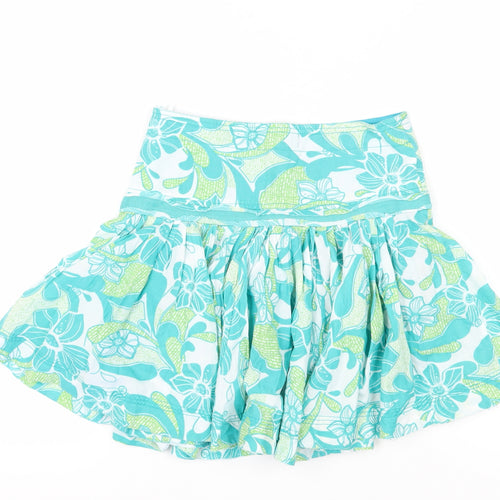 Fat Face Teens Floral Cotton Skirt, Multicoloured, 11 Years