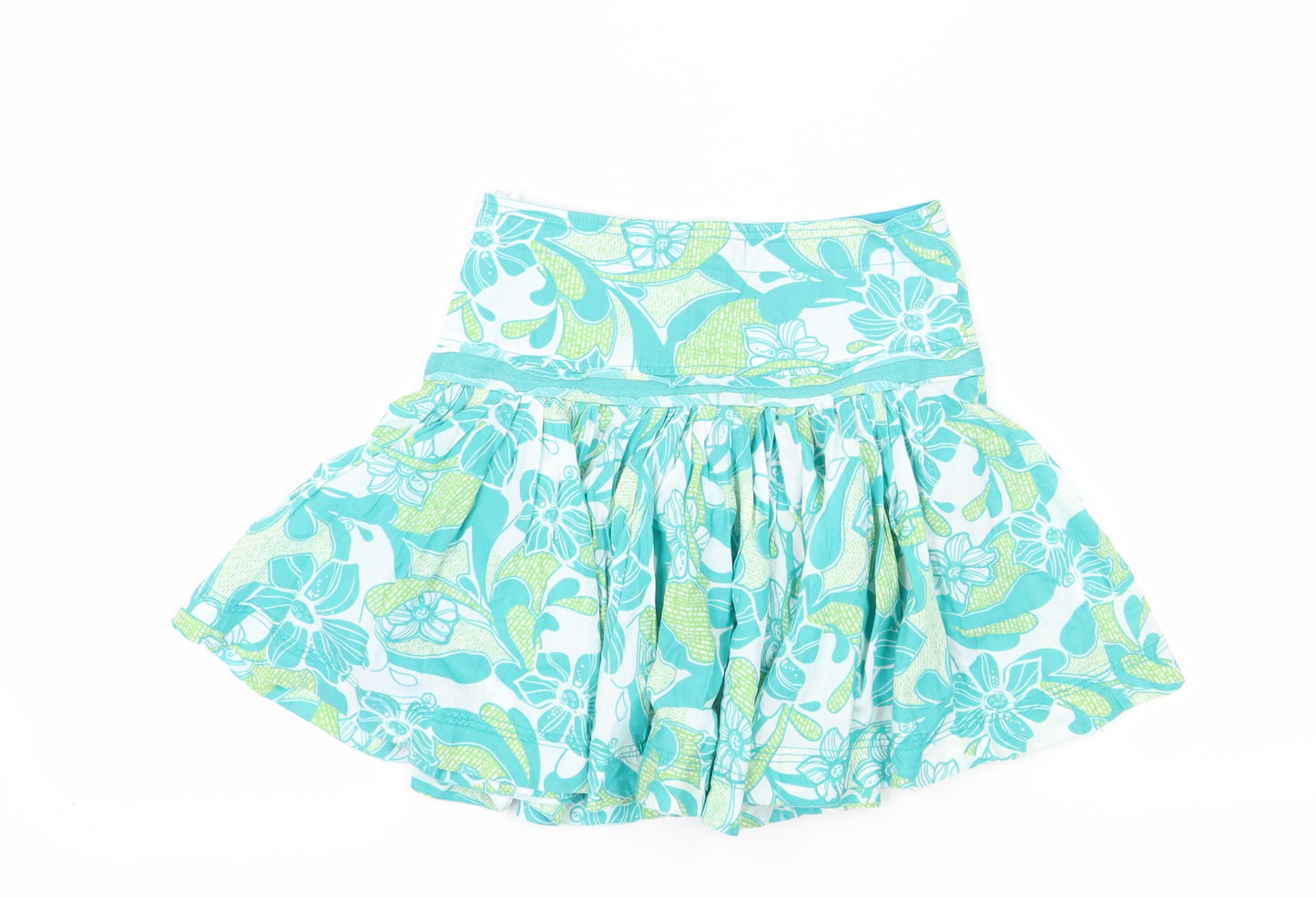 Fat Face Teens Floral Cotton Skirt, Multicoloured, 11 Years