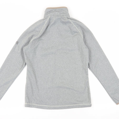 Craghoppers Women's Grey 1/2 Zip Henley Sweatshirt Size 10