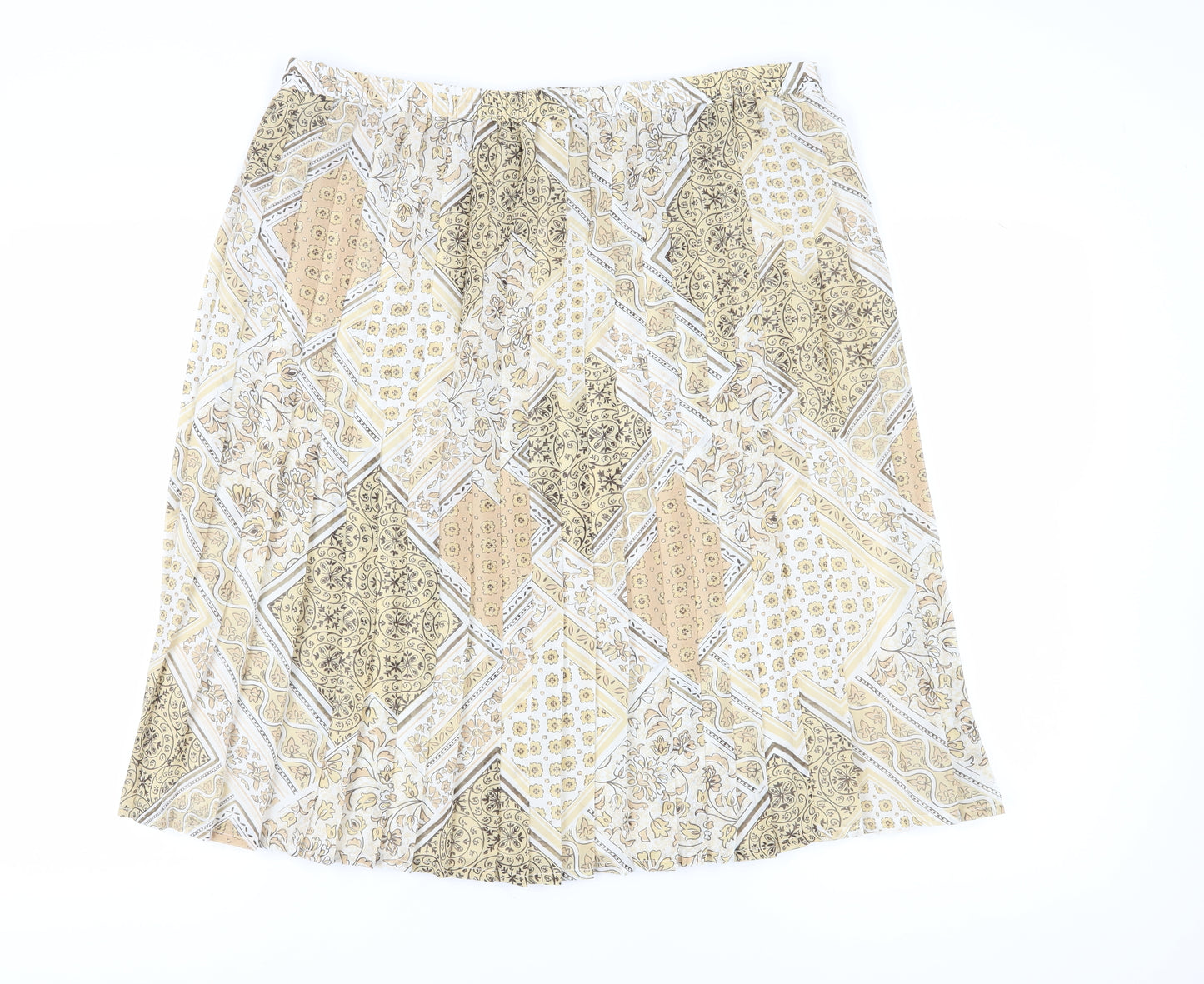 Eastex Women's Multicoloured Polyester Skirt Size 18