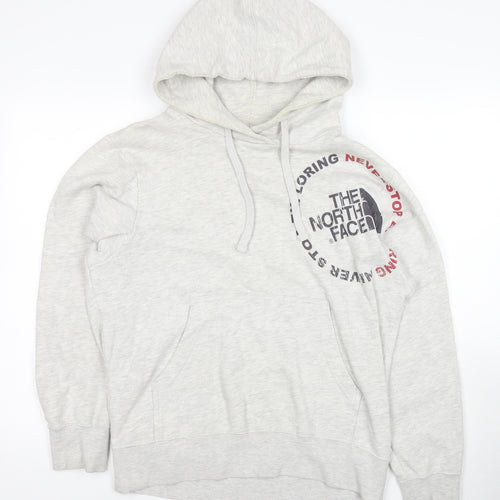 The North Face Men's Grey Pullover Hoodie Size S