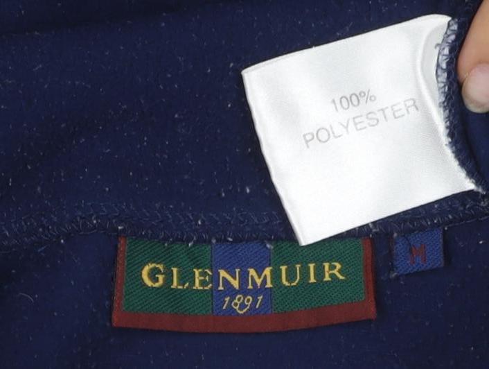 Glenmuir Unisex Blue 1/2 Zip Sweatshirt M