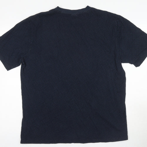 Hugo Boss Men's XL Blue Crew Neck T-Shirt