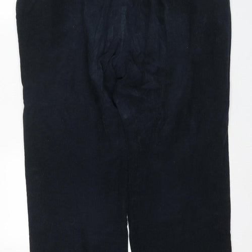 James Pringle Men's Black Corduroy Trousers 42"