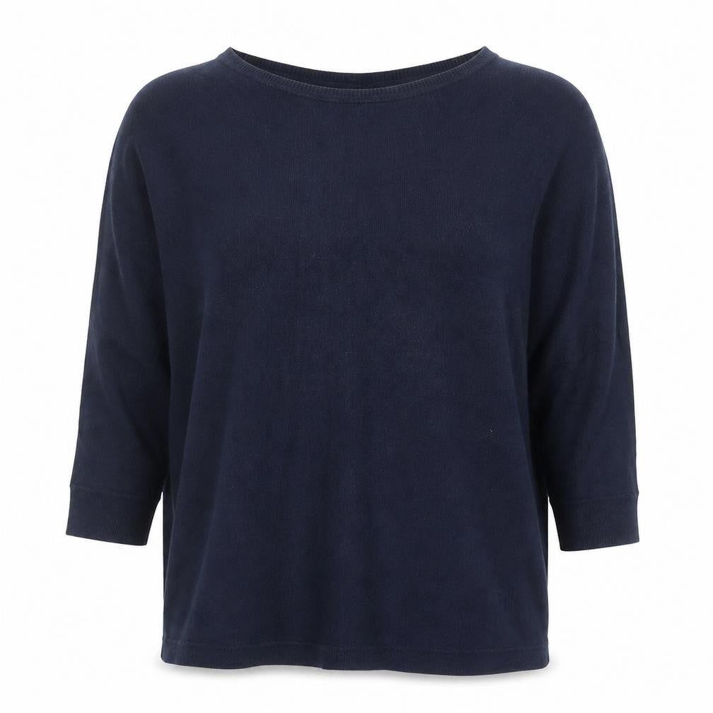 Laura Ashley Women's Blue Cardigan, Size 12, 3/4 Sleeve