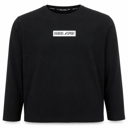 Kangol Sport Men's Black Long Sleeve T-Shirt M