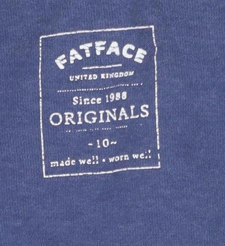 FatFace Women’s Blue Tank Top Size 10