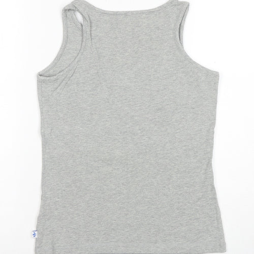Adidas Women's Grey Tank Top, Size 10, Summer Essential