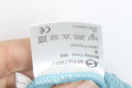 Sprayway Women's Blue Fleece Pullover Sweatshirt Size S