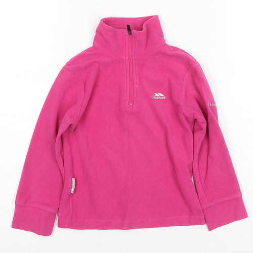 Trespass Girls Pink Pullover Hoodie, 3-4 Years, Lightweight