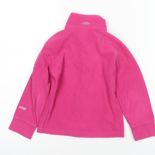 Trespass Girls Pink Pullover Hoodie, 3-4 Years, Lightweight