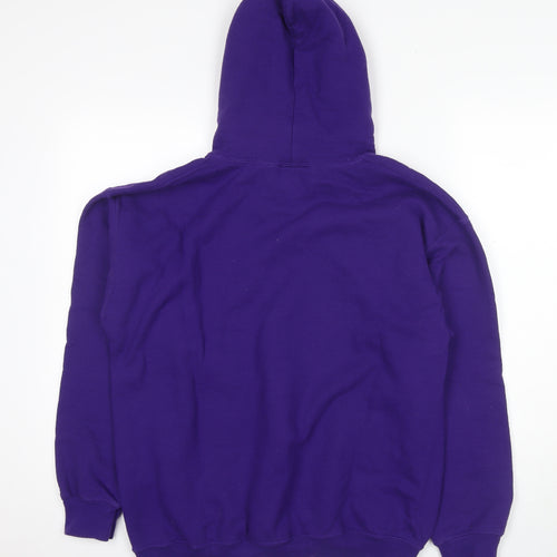Gildan Unisex Purple Harry Potter Hoodie M