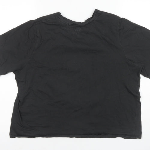 Disney Women's Black Winnie the Pooh T-Shirt Size 14