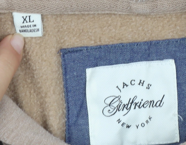 Jachs Girlfriend Women's Beige XL Hooded Pullover