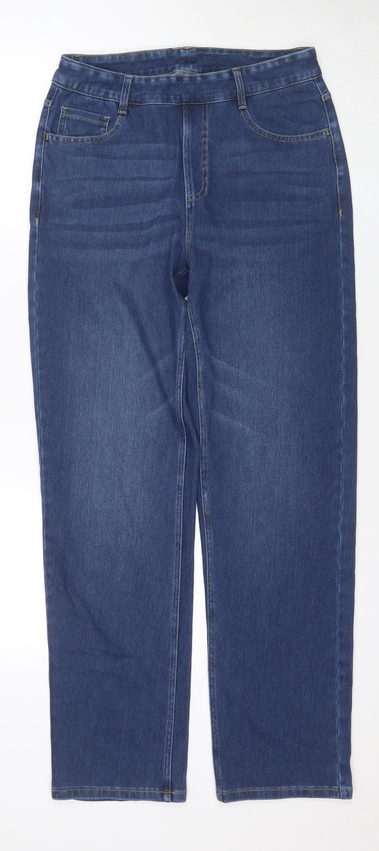 Halara Women's Blue Regular Fit Jeans M