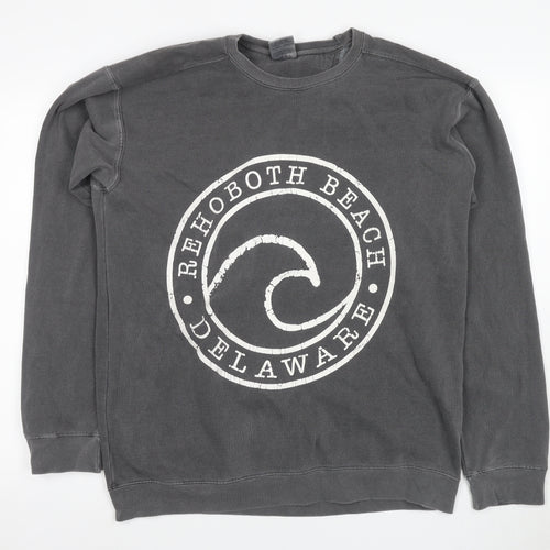 Comfort Colors Men's Grey Medium Pullover Sweatshirt
