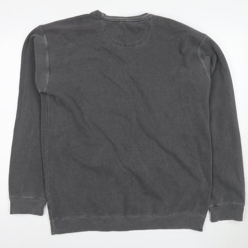 Comfort Colors Men's Grey Medium Pullover Sweatshirt